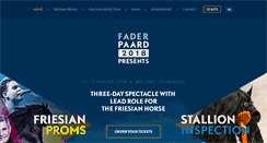 Desktop Screenshot of faderpaard.com